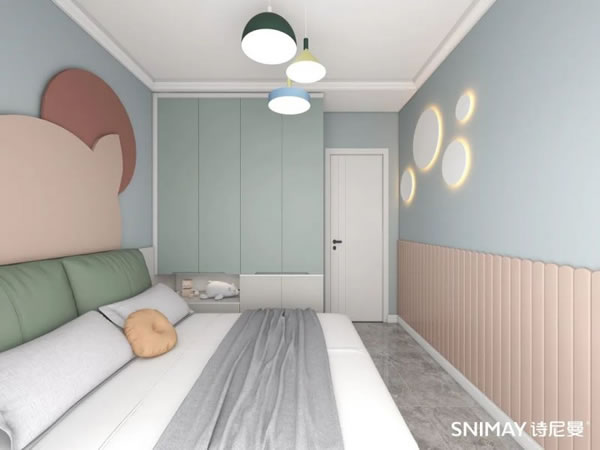 淺指智能鎖50款兒童房，讓孩子熱愛宅家生活！_56