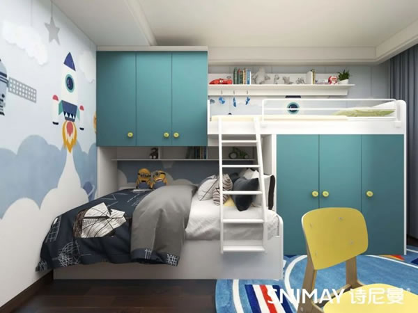 淺指智能鎖50款兒童房，讓孩子熱愛宅家生活！_71