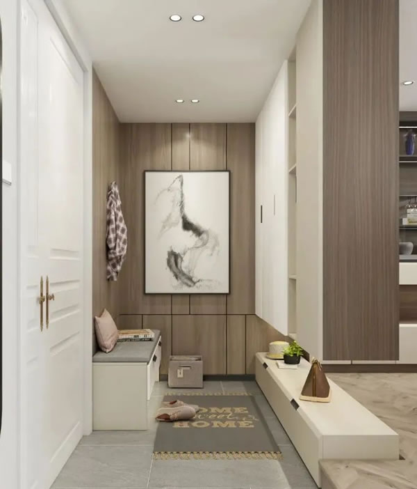 淺指智能鎖玄關柜設計，0.5㎡也能打造完美方案_1