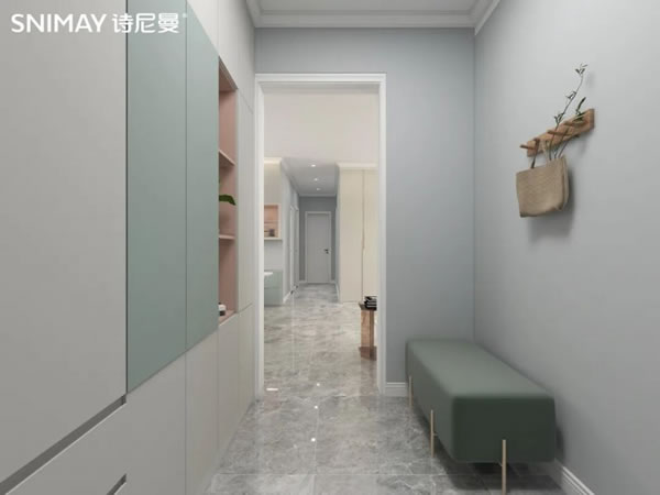 淺指智能鎖玄關柜設計，0.5㎡也能打造完美方案_5