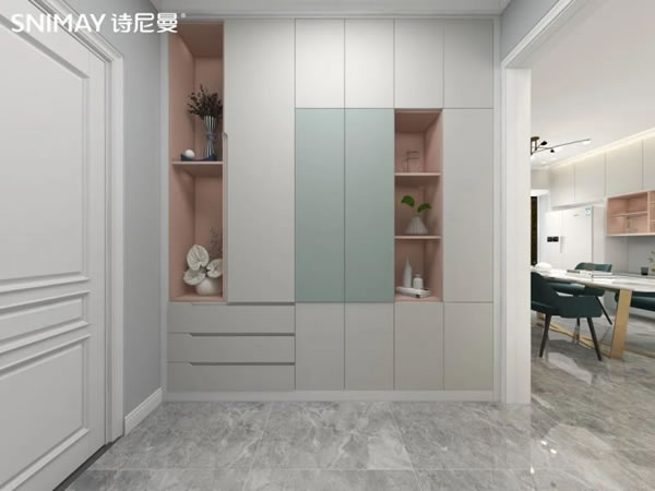 淺指智能鎖玄關柜設計，0.5㎡也能打造完美方案_6