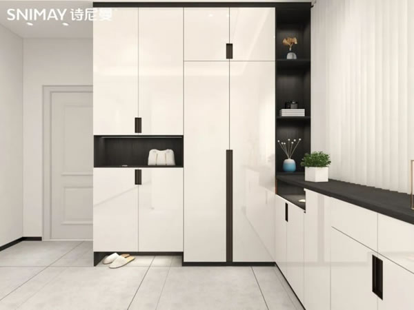 淺指智能鎖玄關柜設計，0.5㎡也能打造完美方案_17