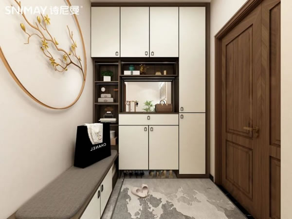 淺指智能鎖玄關柜設計，0.5㎡也能打造完美方案_18