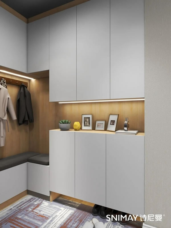 淺指智能鎖玄關柜設計，0.5㎡也能打造完美方案_20