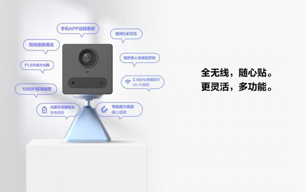 螢石智能家居MINI馬卡龍電池攝像機CB2上市！_6